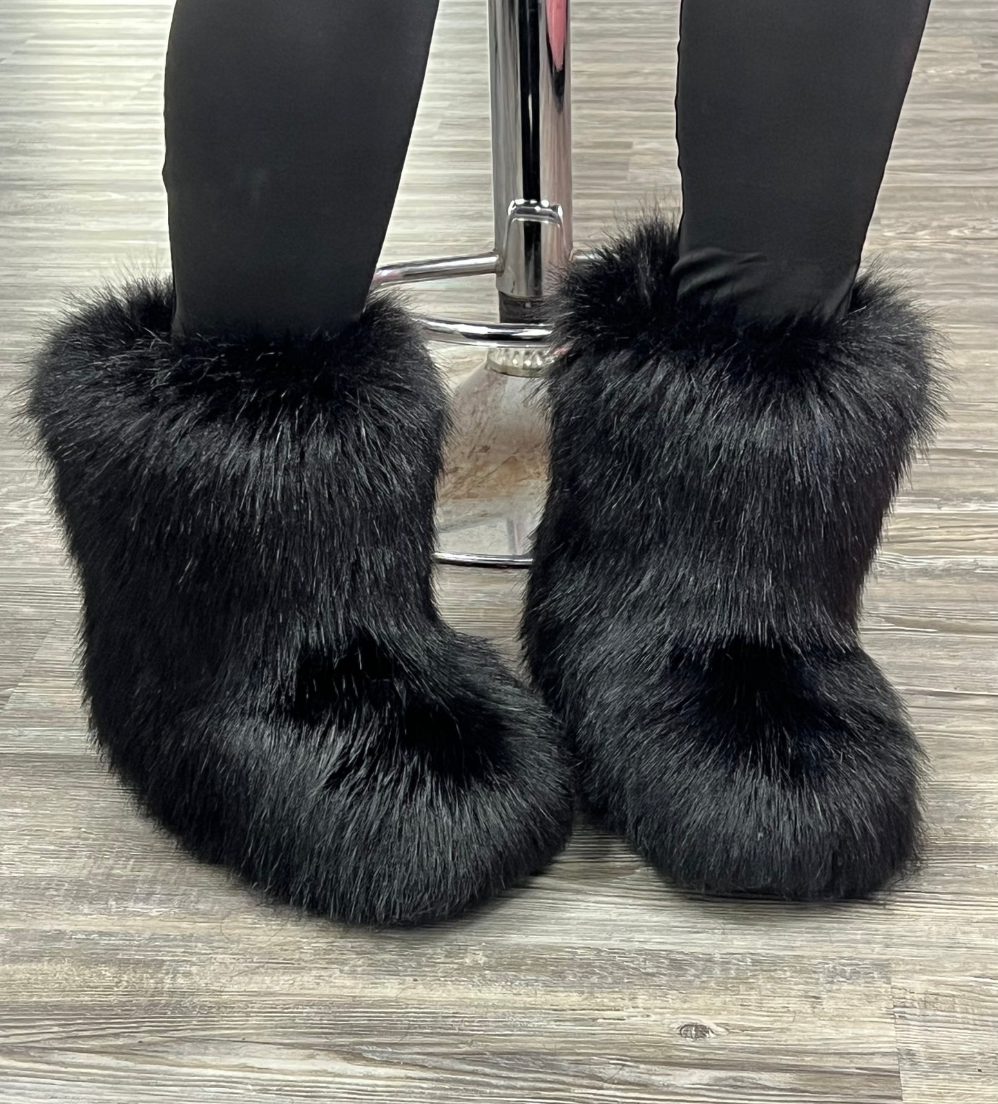 Black Fur Boots🖤