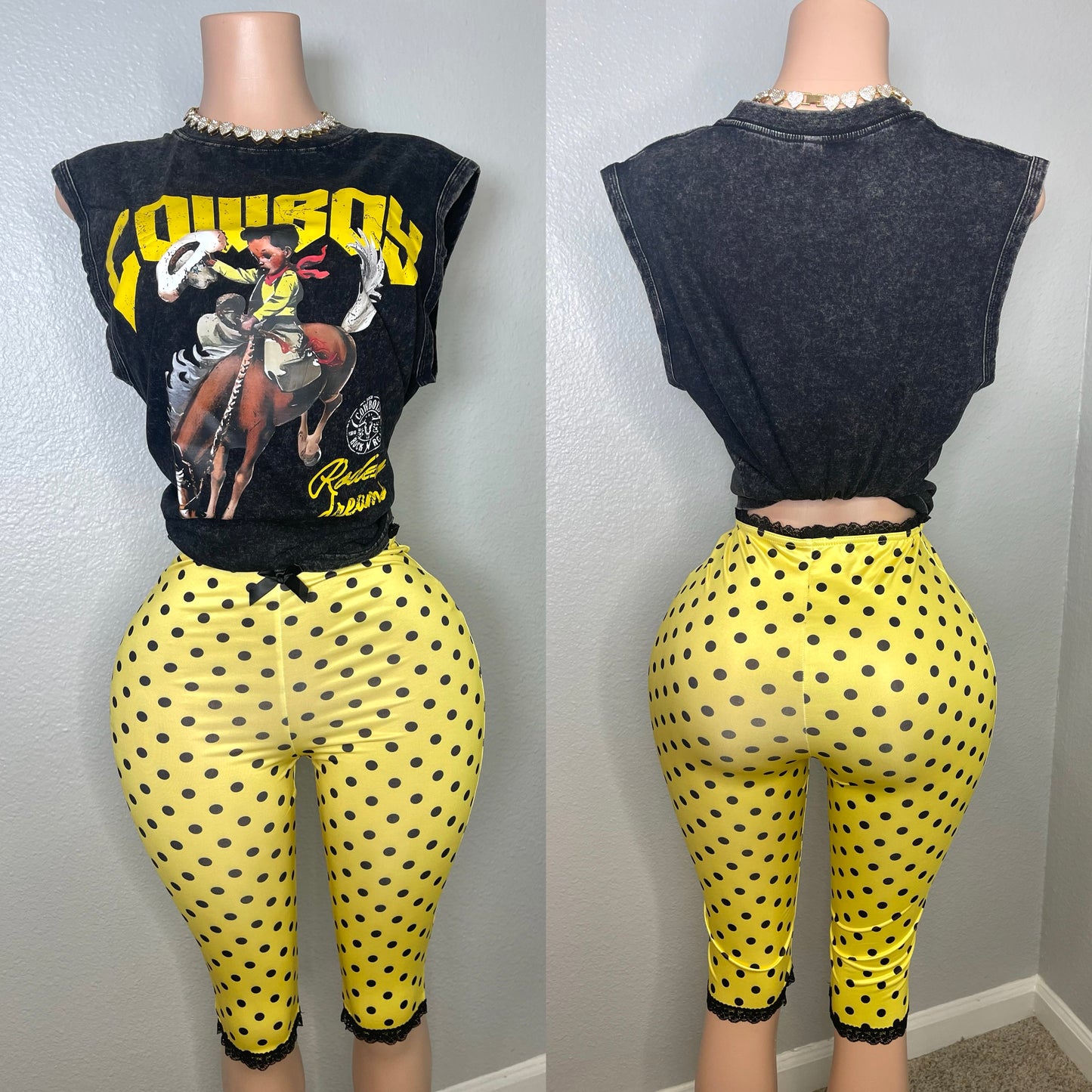Graphic Poka Dot Set๐๐ค