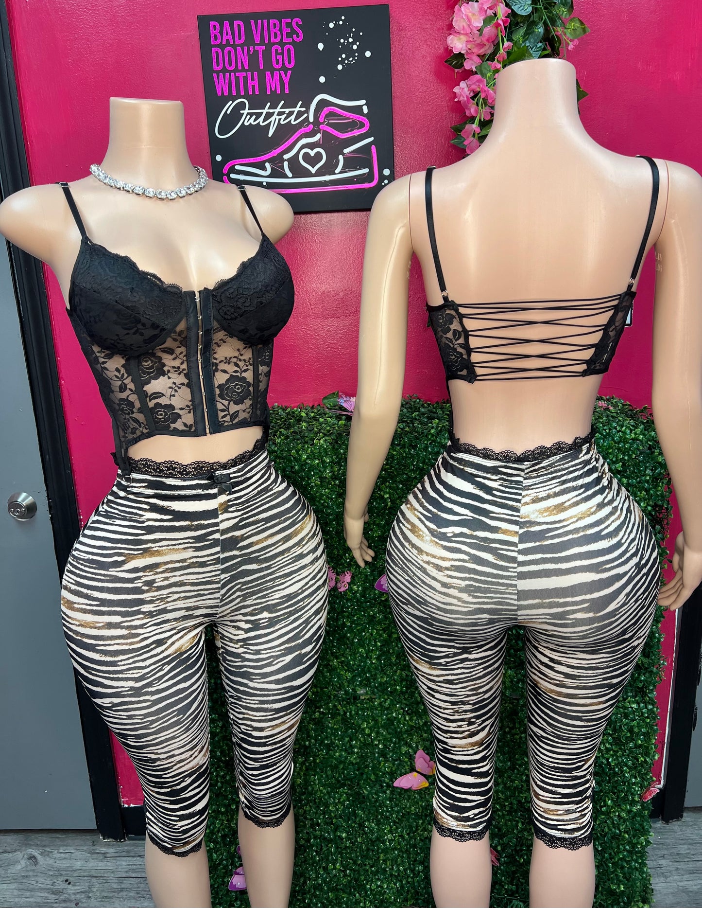 Wild Girl Capri Set🖤