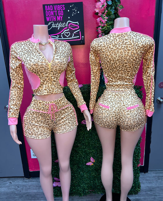 Cheetah Girl Set🩷🐆