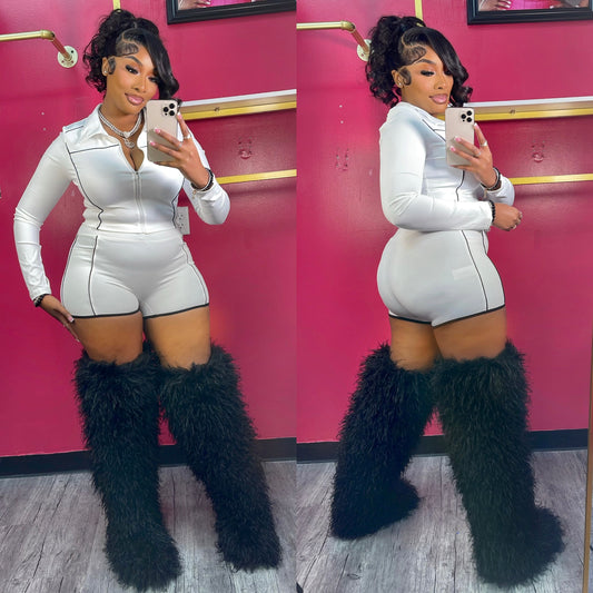 Active Short Set White🤍