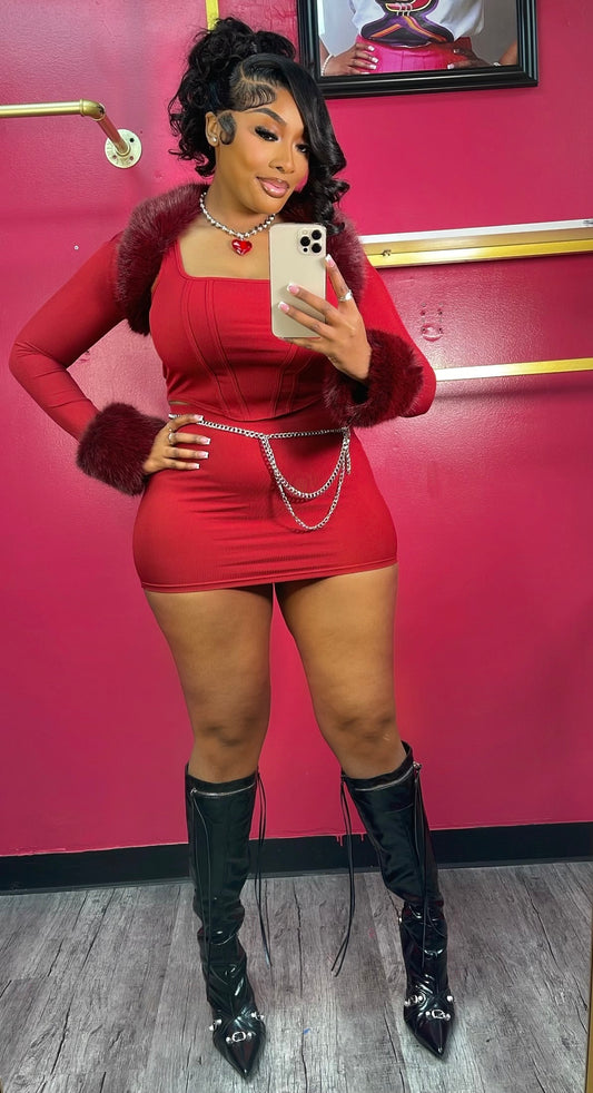 Burgundy 3pc Set ✨