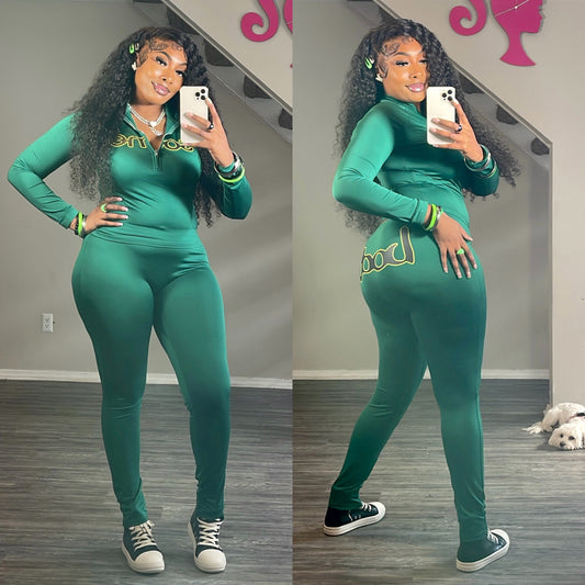 Bodied Set Green 💚🖤